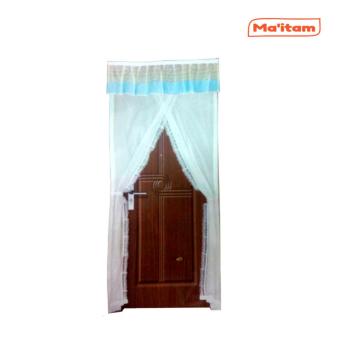 Harga Tirai Benang Motif Love Warna Pink Mawar88shop Rumah Tangga Source · Tirai Pintu 210x100cm