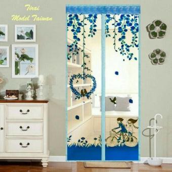 jual tirai pintu magnet anti nyamuk kasa mosquito motif lovebird ontel di lazada co id belanja jual tirai pintu magnet anti nyamuk kasa mosquito motif lovebird ontel di lazada co id belanja