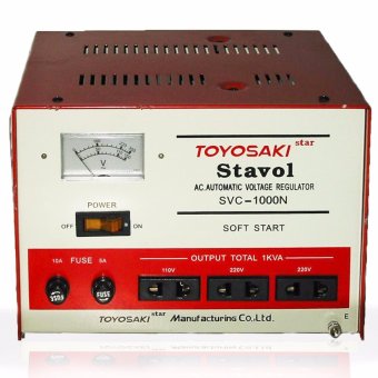 toyosaki svc 1000n automatic voltage stabilizer 1000va merah lazada indonesia toyosaki svc 1000n automatic voltage stabilizer 1000va merah lazada indonesia