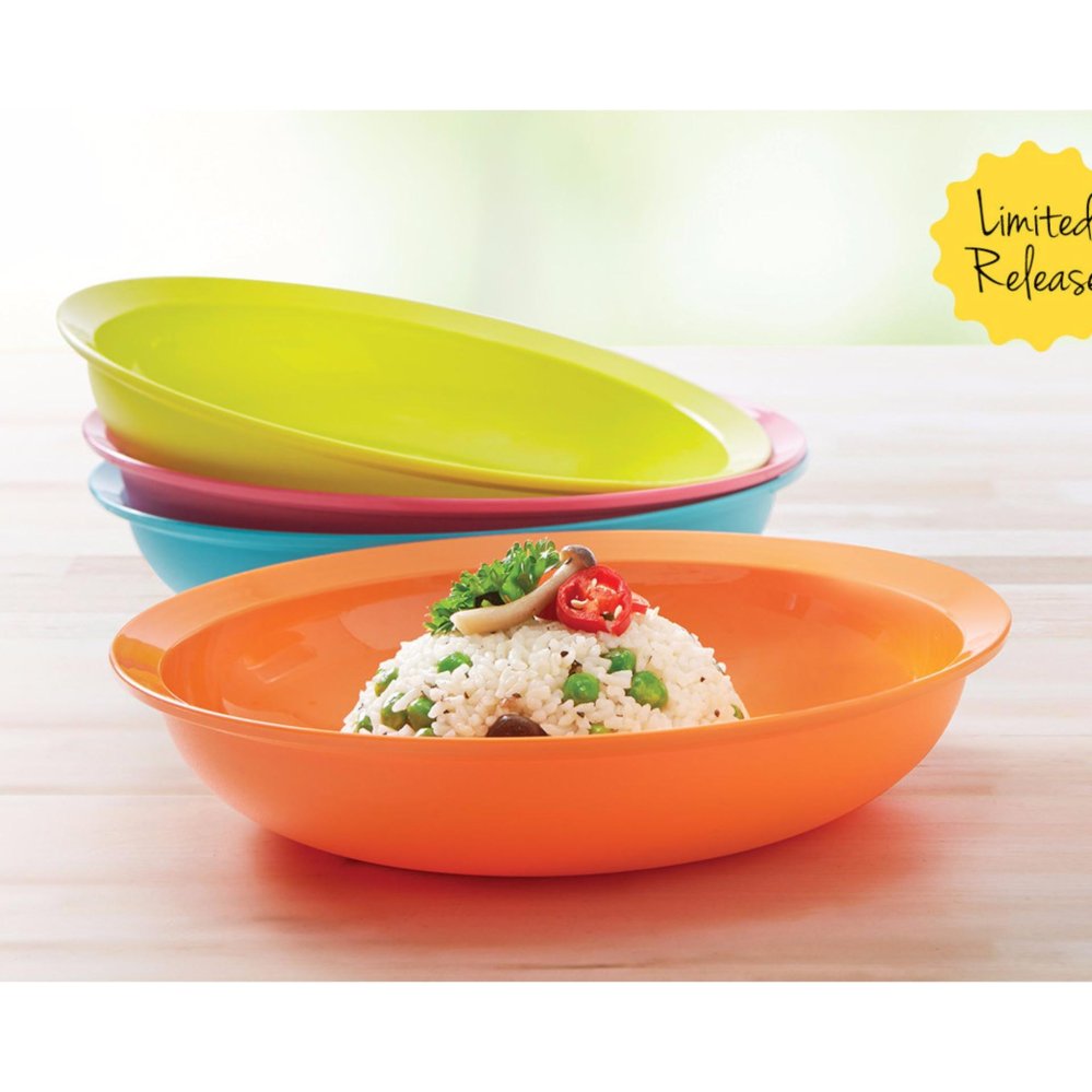 Tupperware Crescendo Plate (4)