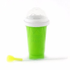 Vicenza Gelas Es Serut - Squeeze Cup Slushy Maker VSQ01 Warna Hijau Termurah