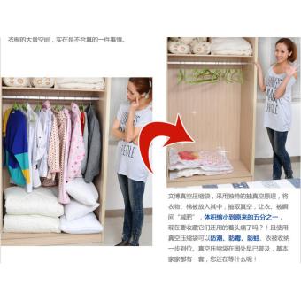 Wenbo Vacuum Plastic Storage Bag Storage Bag Plastik Kantong Penyimpanan Pakaian Selimut Serbaguna Alat Press Baju Dan Selimut Alat Penyimpanan Baju Dan Selimut Alat Serbaguna + Pompa Vacum Warna Random April 2018 - 5 Wenbo Vacuum Plastic Storage Bag Storage Bag Plastik Kantong Penyimpanan Pakaian Selimut Serbaguna Alat Press Baju dan Selimut Alat Penyimpanan Baju dan Selimut Alat Serbaguna + Pompa Vacum Warna Random - 5