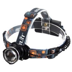 3000LM CREE XML-T6 LED Zoomable Headlamp Headlight Head Torch Camping Black (Intl)
