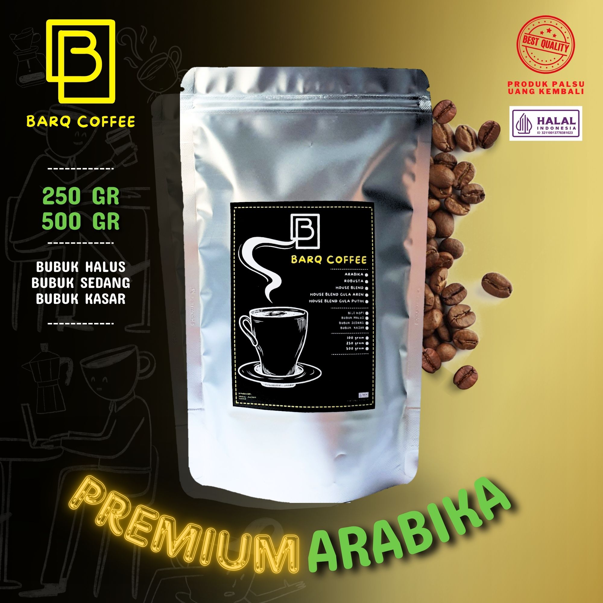 Pure Arabica coffee specialty | premium