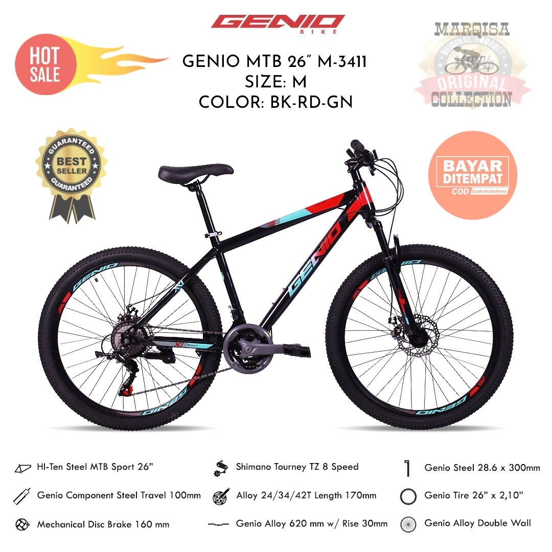 Evergreen eg cheap 225 sepeda mtb