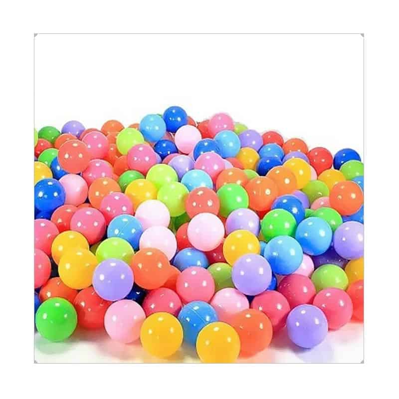 100 Buah Mainan Bola Mandi Bola Warna Warni Isi 100pcs Warna Warni Random Ceria Lazada Indonesia