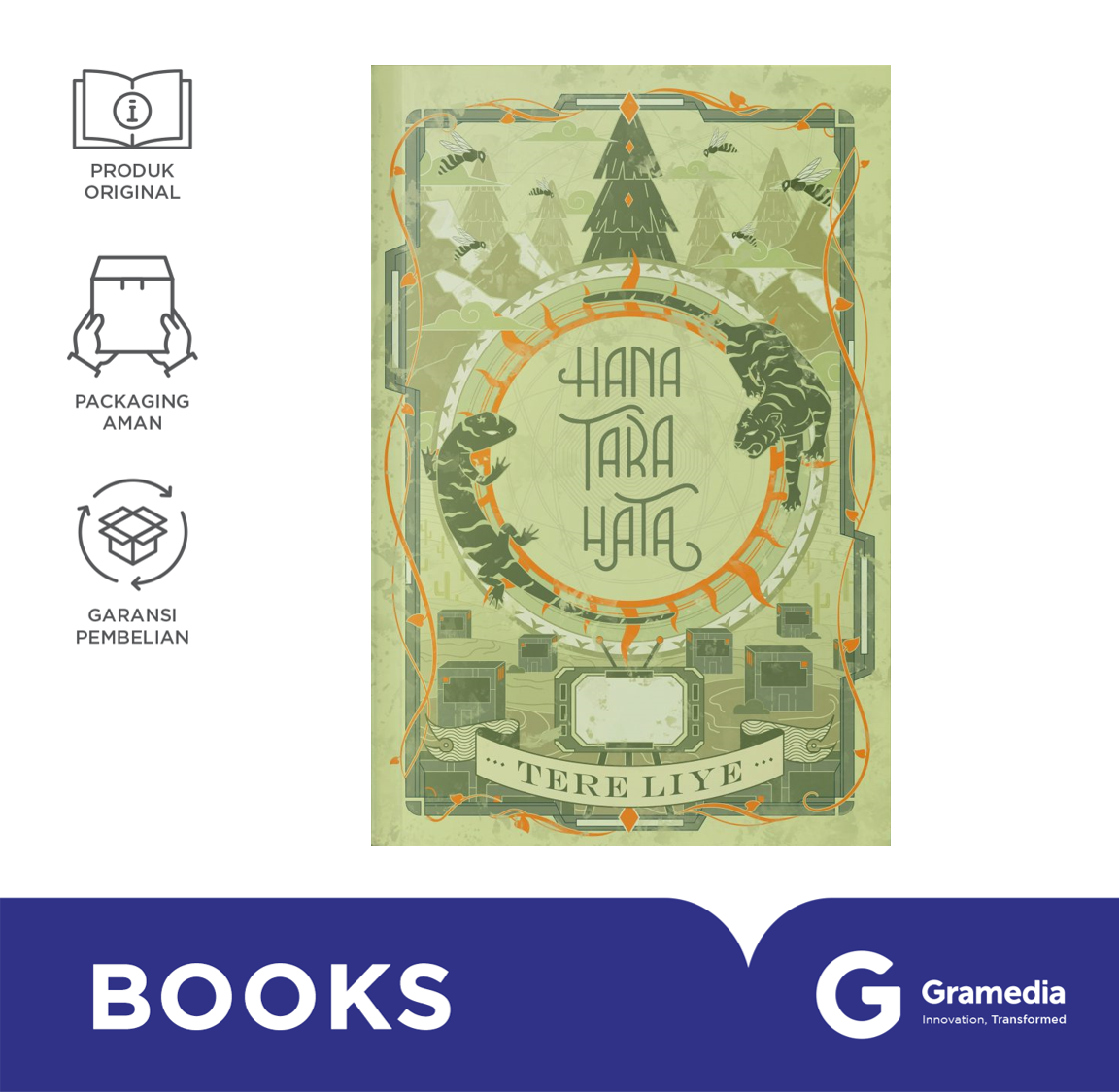 Novel Hana-Tara-Hata (Tere Liye) Harga 98,100 Ringgit*Penghantaran Percuma