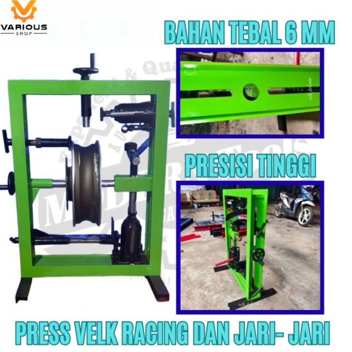 Racing Rim Lip Press Tool for Denting and Pressing 10 Ring Spokes - 21 Super Thick Materials Harga 3,989,999 rupiah*Gratis Ongkir