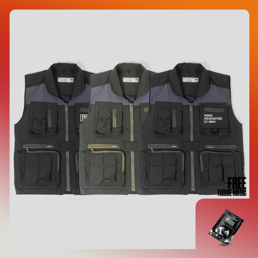 Prodigo * Lewa tactical vest all variant I multifunctional outdoor vest I cargo vest I field vest I vest unisex Harga 199,999 rupiah*Gratis Ongkir