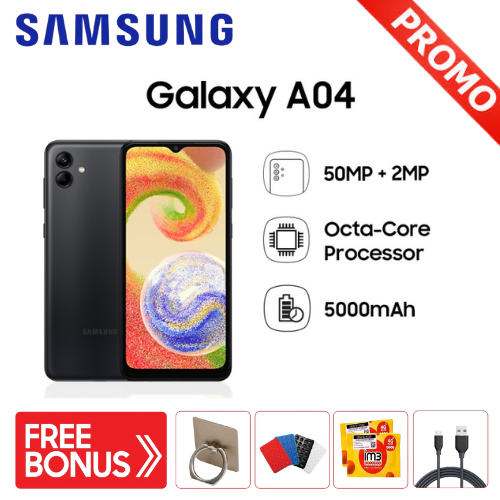 Samsung Galaxy A04 4/64GB LTE - Inviity-V Display Harga  955,000 Ringgit*Penghantaran Percuma
