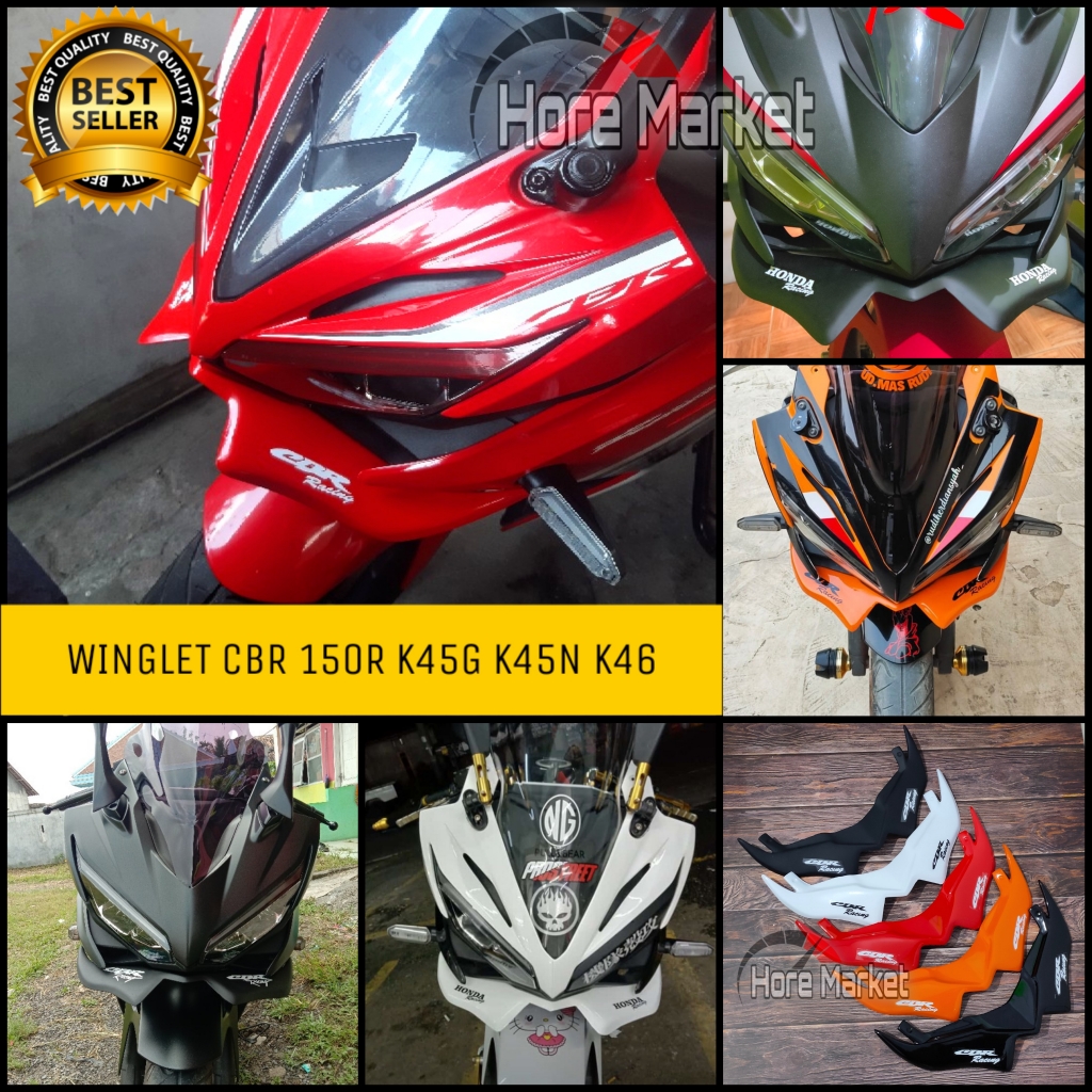 Beli Modifikasi Winglet Cbr 150r 2019 Online Harga Terbaik - Main Image