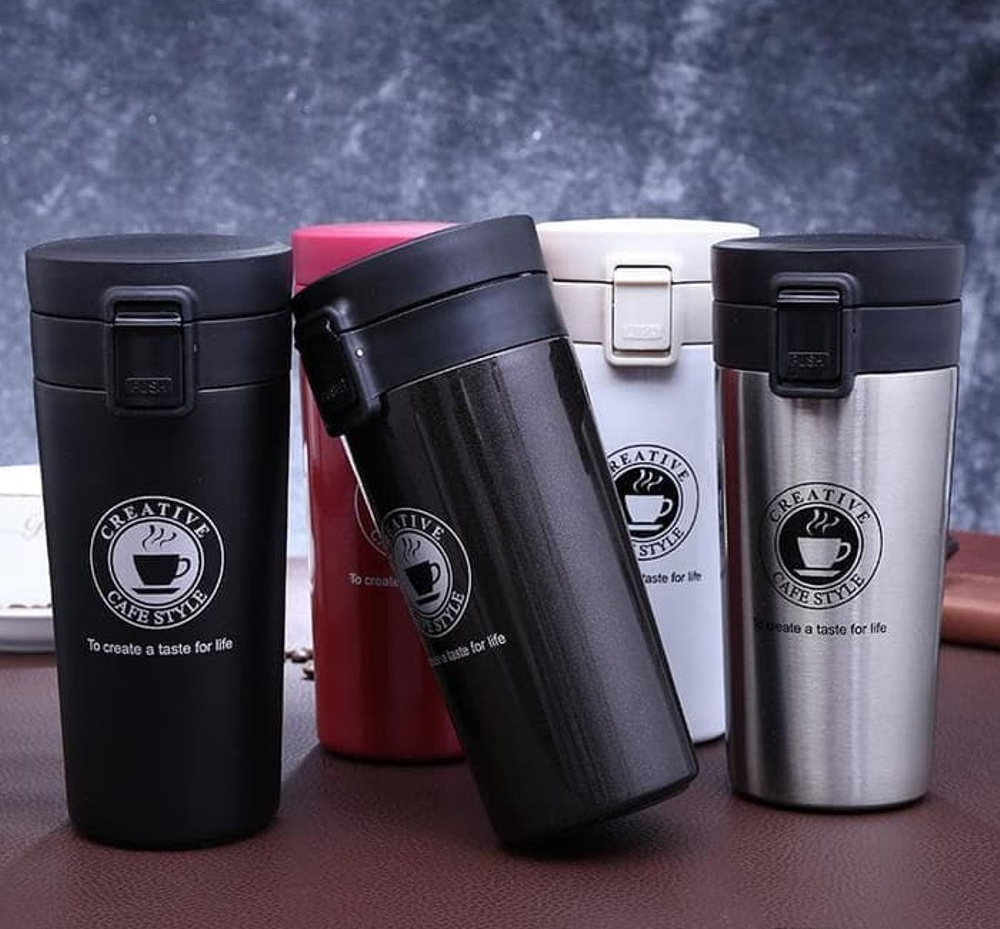 Hot n Cold Tumbler Stainless Coffee Cup Thermos Vacuum Insulate Mug