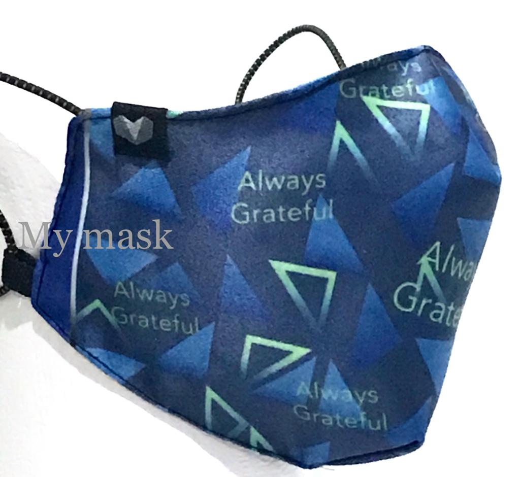 Masker premium full print grateful Harga 25,900 rupiah*Gratis Ongkir