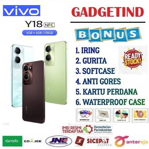 Sale Vivo Y18 (6/128) (4/128) (4/64)- Nfc Camera, 5000 Mah+15W Flashcharge Harga  1,006,880 Ringgit*Penghantaran Percuma