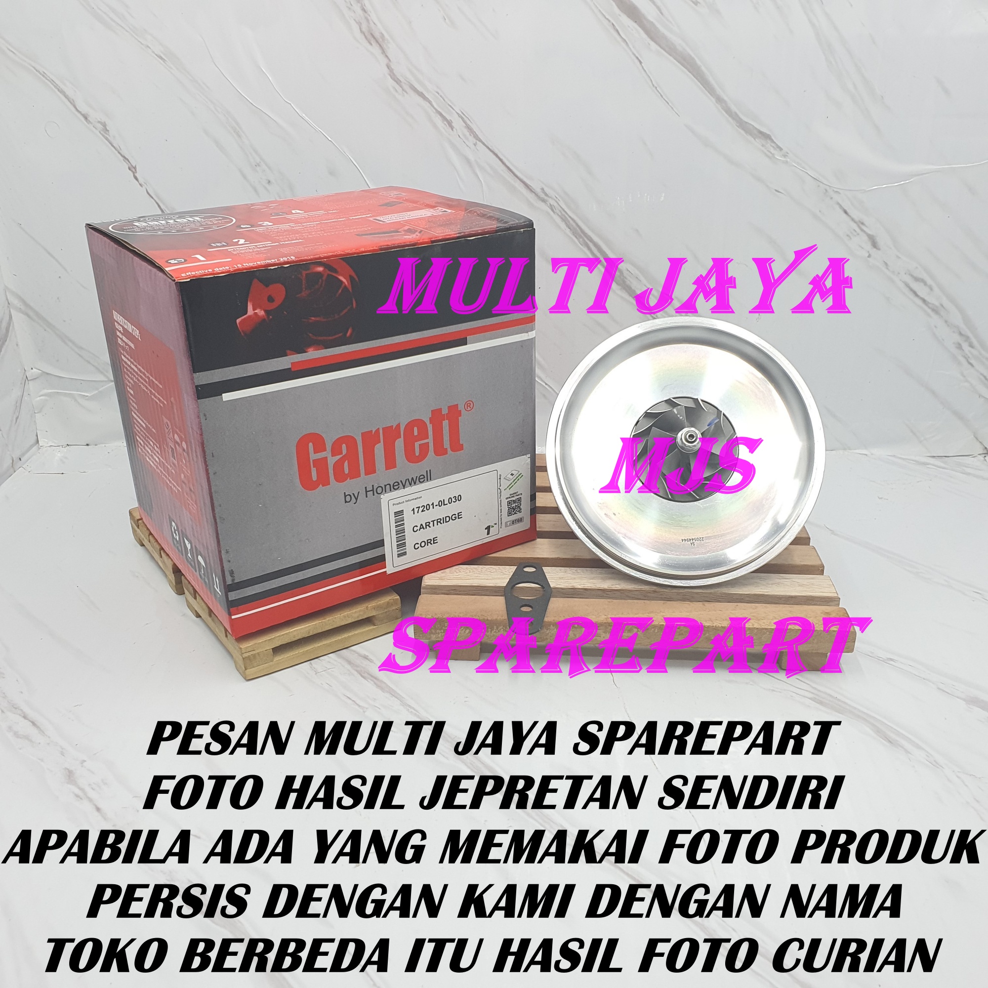 CATRIDGE ISI TURBO CHARGER TOYOTA INNOVA INOVA DIESEL 17201-0L030 GARRET Harga 1,355,000 rupiah*Gratis Ongkir