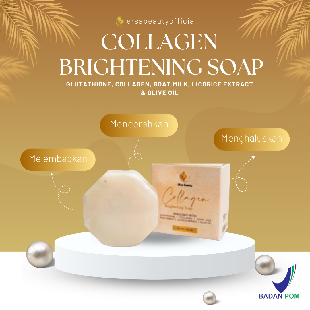 harga glutathione collagen soap Evelyn Cruiz Gluthathion Whitening Bath Review Ersa Beauty Collagen Brightening Soap