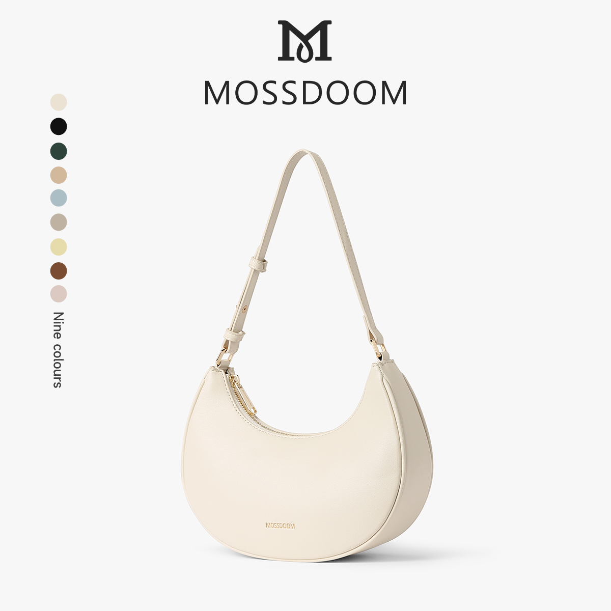Mossdoom Women's Bag Kattie Bag Slingbag Imported Underarm Bag Shoulder Bag Underarm Shoulder Bag