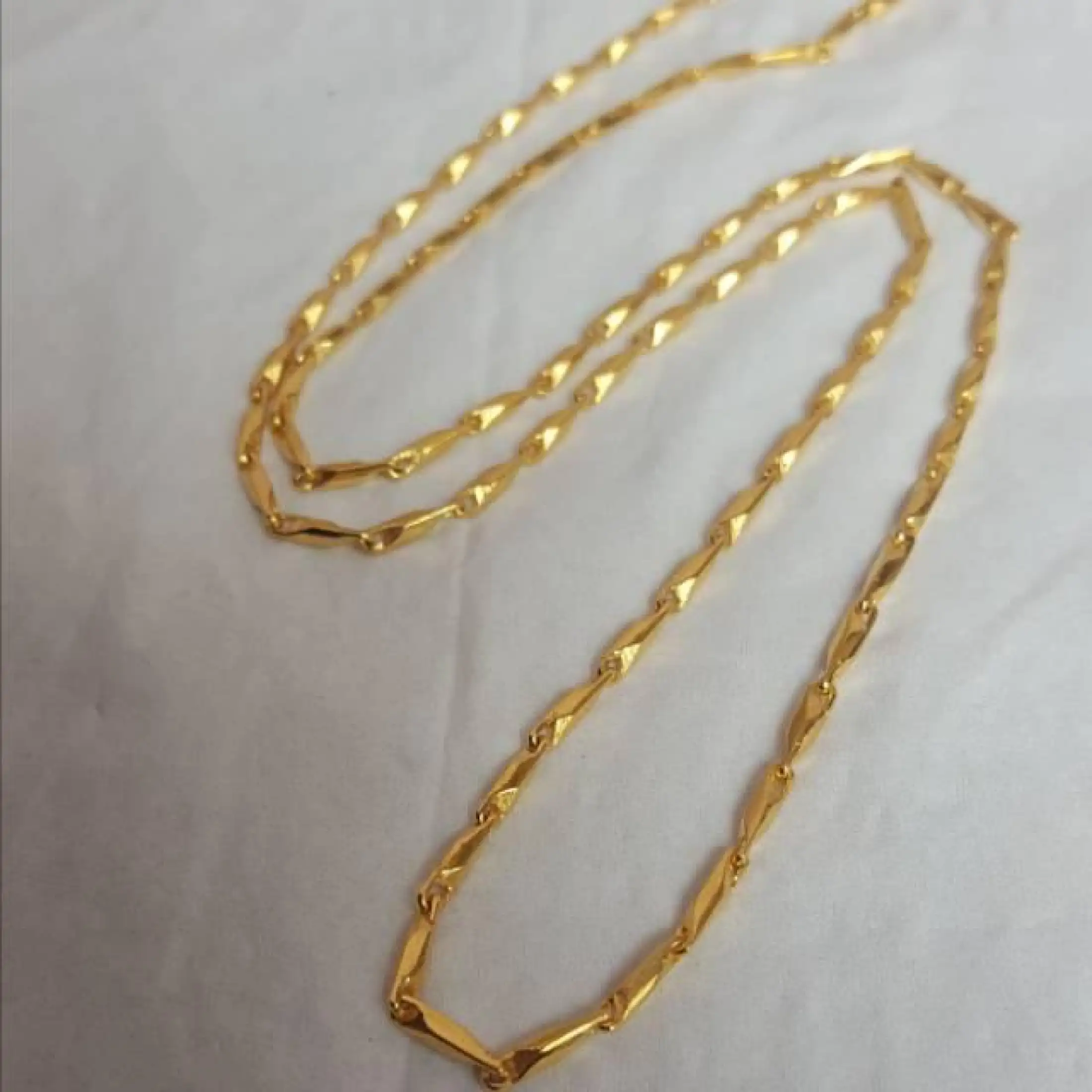 Bayar Ditempat Kalung Biji Padi Lapis Emas 24k Lazada Indonesia