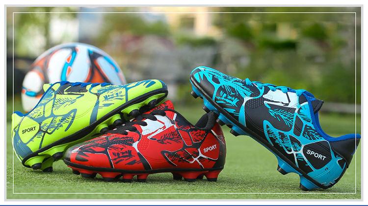 รูปภาพเพิ่มเติมของ ZCCRAN รองเท้าฟุตบอลรองเท้ามีปุ่มสำหรับฟุตบอลรองเท้าฟุตบอลรองเท้าฟุตซอล Sly รองเท้าฟุตบอล Boys รองเท้าผ้าใบรองเท้าฟุตบอลรองเท้าดั้งเดิมดีเยี่ยมรองเท้าฟุตซอลผู้ชาย Size32-43