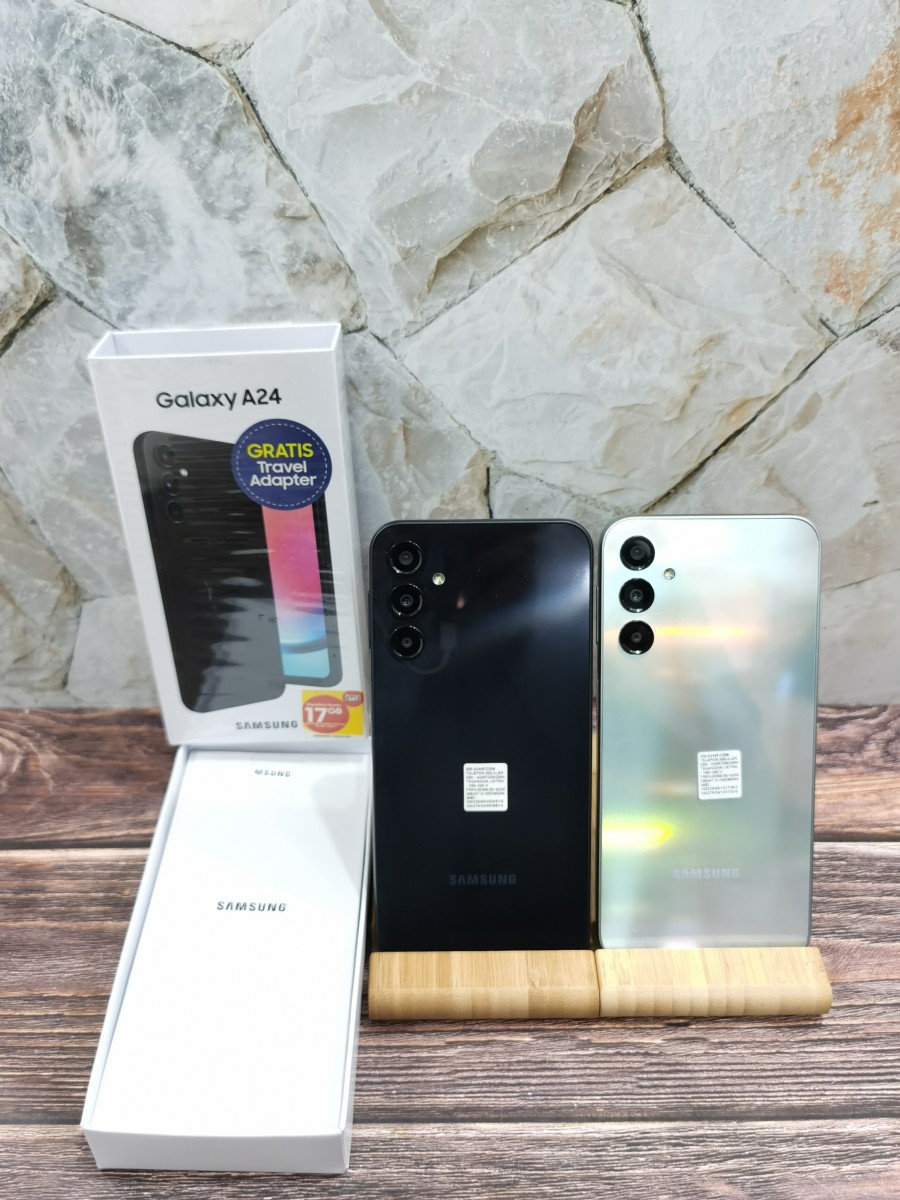 SAMSUNG A24 - 8/128 - FULLSET FREE GIFF Harga  2,449,000 Ringgit*Penghantaran Percuma
