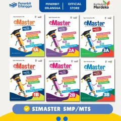 [Erlangga Official] Simaster Smp/Mts Kelas 1a 1b 2a 2b 3a 3b Kurikulum Merdeka