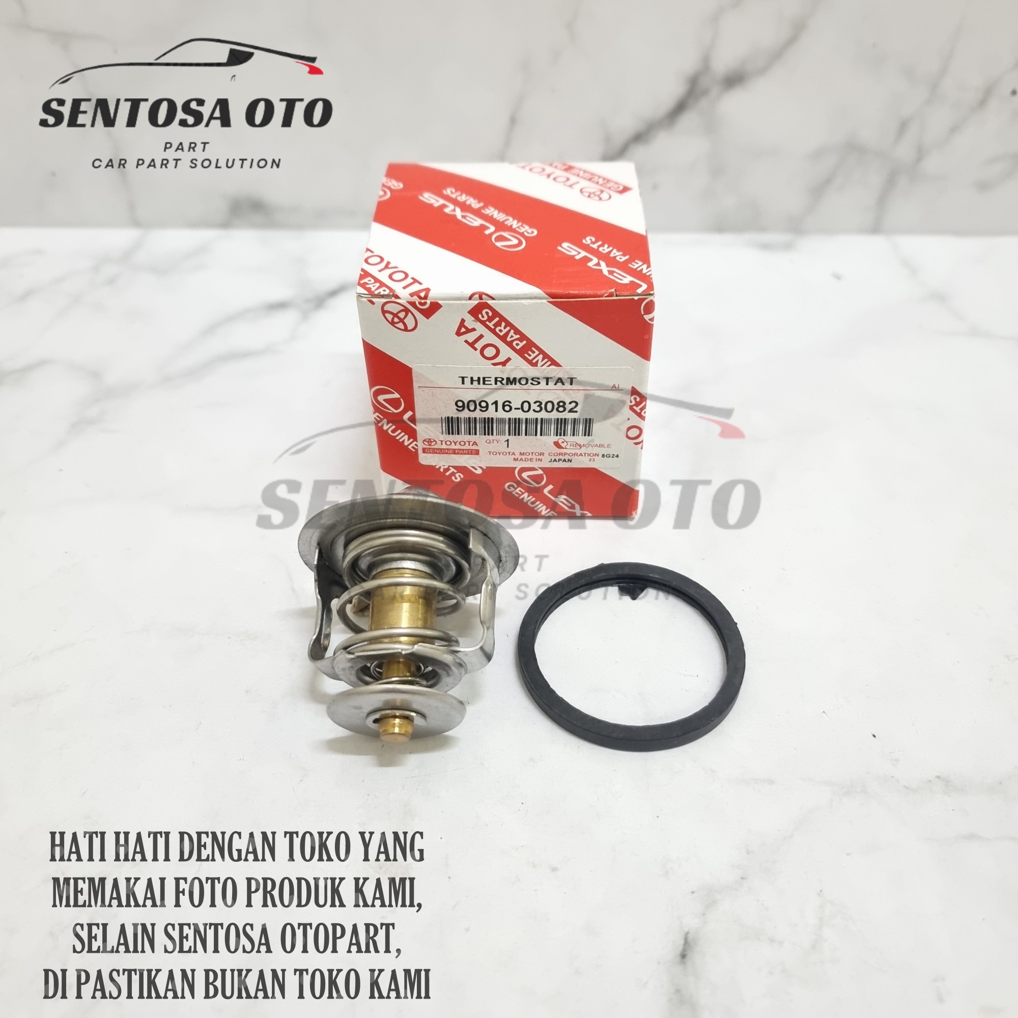 Thermostat thermostat great Soluna TwinCam all new Corolla starlet capsule p/n 90916-03082 Harga 62,500 rupiah*Gratis Ongkir
