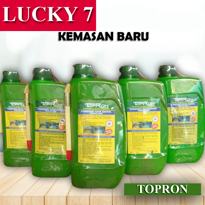 HARGA GROSIR TOPRON Pembersih Kamar Mandi GRATIS KUAS - TOPRON Clean Power / Pembersih Noda Bandel Porcelin / Pembersih Keramik Harga 24,395 rupiah*Gratis Ongkir
