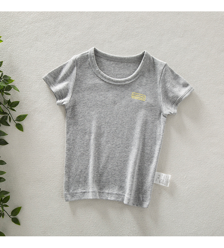 02 áo tay ngắn thời trang baju chất liệu 100% cotton dành cho bé trai 6 tháng - 8 tuổi - intl 3