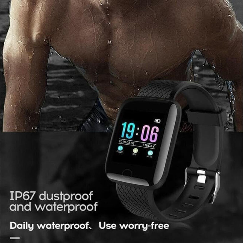AOKEYO 116 Plus Smartwatch pria terbaru 2022 Jam Tangan Pintar