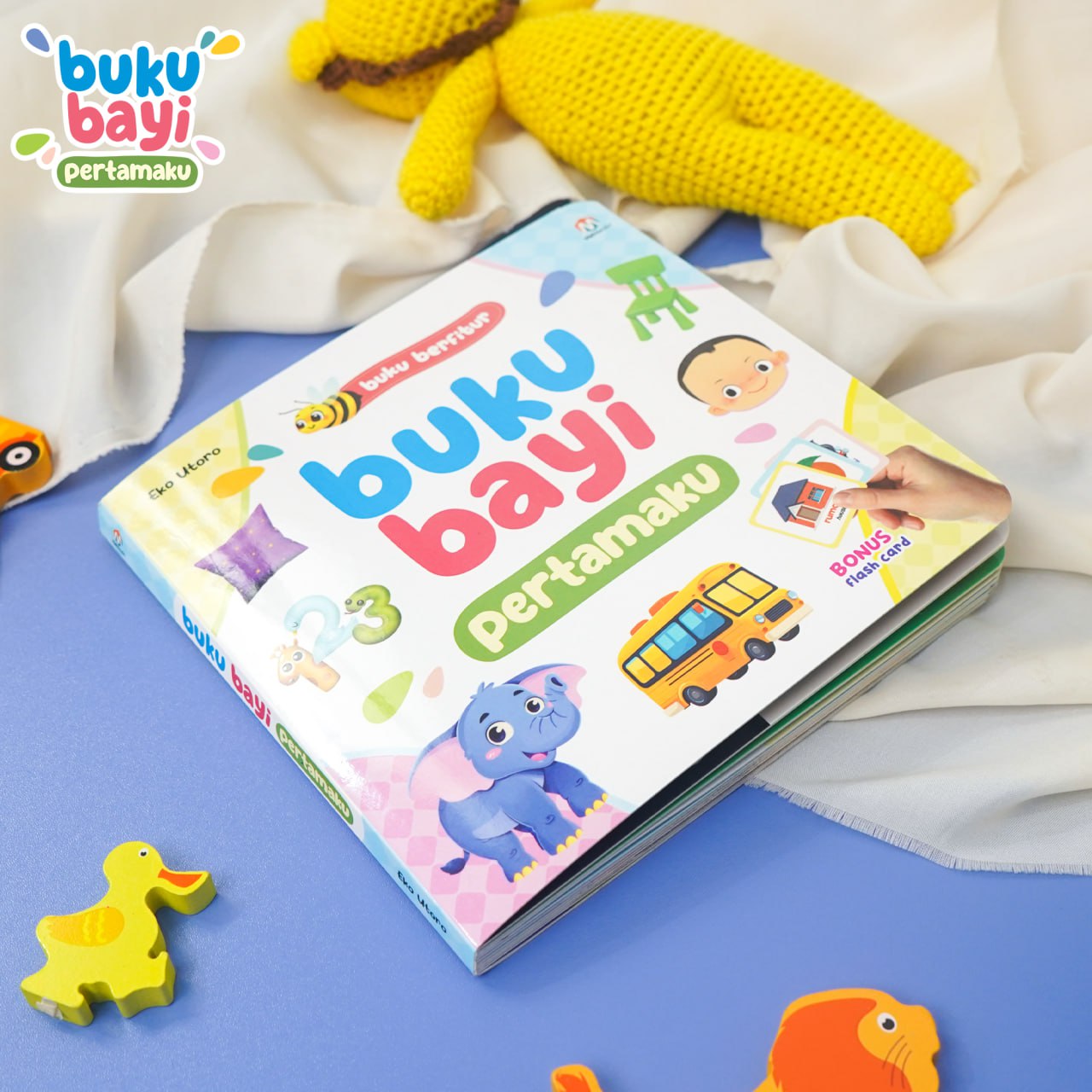 Buku Bayi Pertamaku Boardbook Interaktif untuk Anak Bayi Balita Ziyadbooks Buku Anak Lucu Gemas