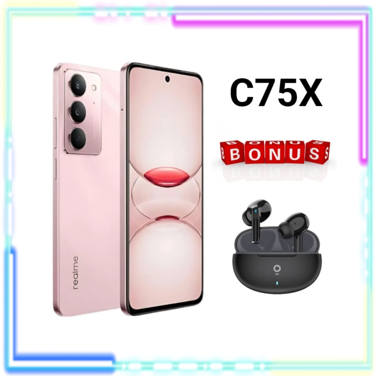 REALME C75X NFC 8/128 NEW GARANSI RESMI Harga  2,079,000 Ringgit*Penghantaran Percuma