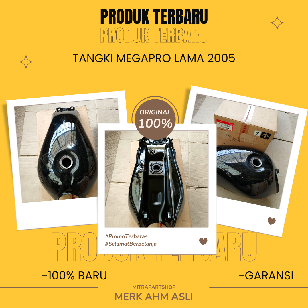tangki megapro lama 2005 ahm Harga 1,225,000 rupiah*Gratis Ongkir