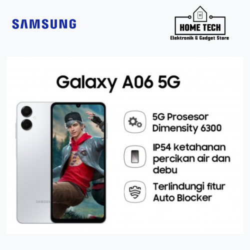 samsung a06 5g ram 6/128gb *garansi resmi* Harga 2,039,000 rupiah*Gratis Ongkir
