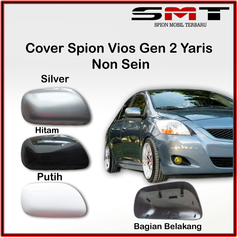 Cover rearview mirror 2 gene vios Yaris plain original 2008 2009 2010 2011 2012 2013 right or left Harga 135,000 rupiah*Gratis Ongkir