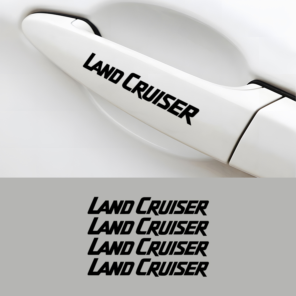 Stiker Handle Pintu Mobil Toyota Land Cruiser - Car Decal Sticker Harga 15,000 rupiah*Gratis Ongkir