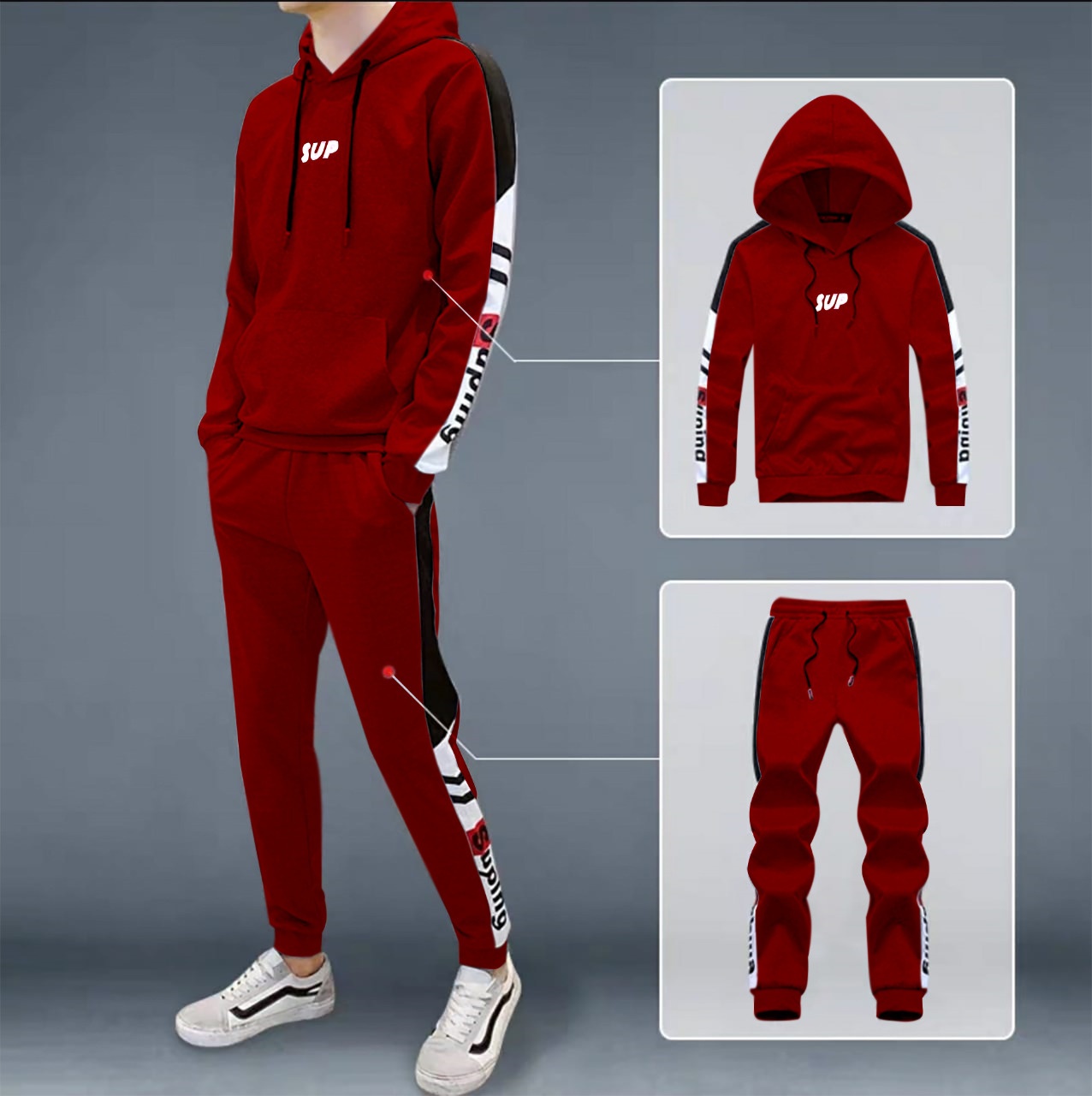 Jual Sweater Satu Set Celana Pria 