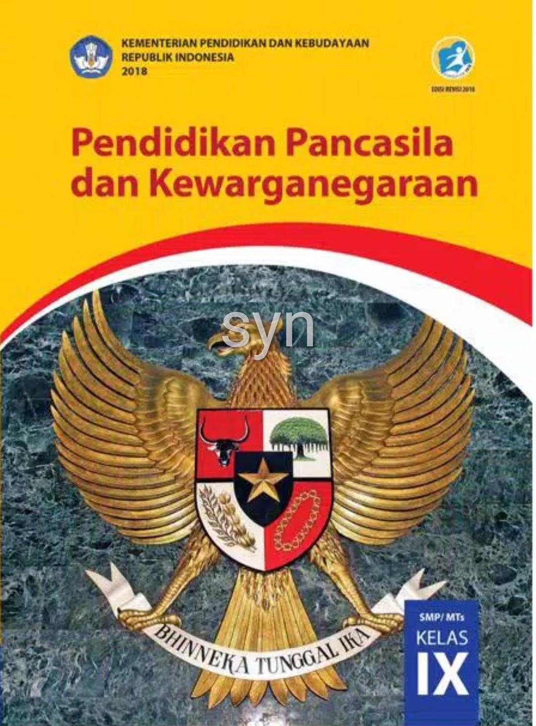 Jual Buku Ppkn Kelas 9 Kurikulum 2013 Terbaru Lazada Co Id