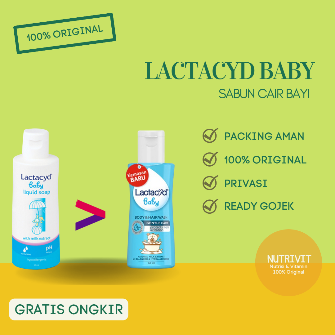 Sabun Laktasit Baby Lactacyd Soap Lactacyd Baby 60 Ml Manfaat