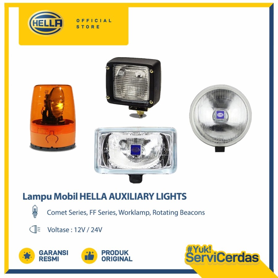 Hella Auxiliary Lights Car Lights - Jenama Hella Harga 824,880 Ringgit*Penghantaran Percuma