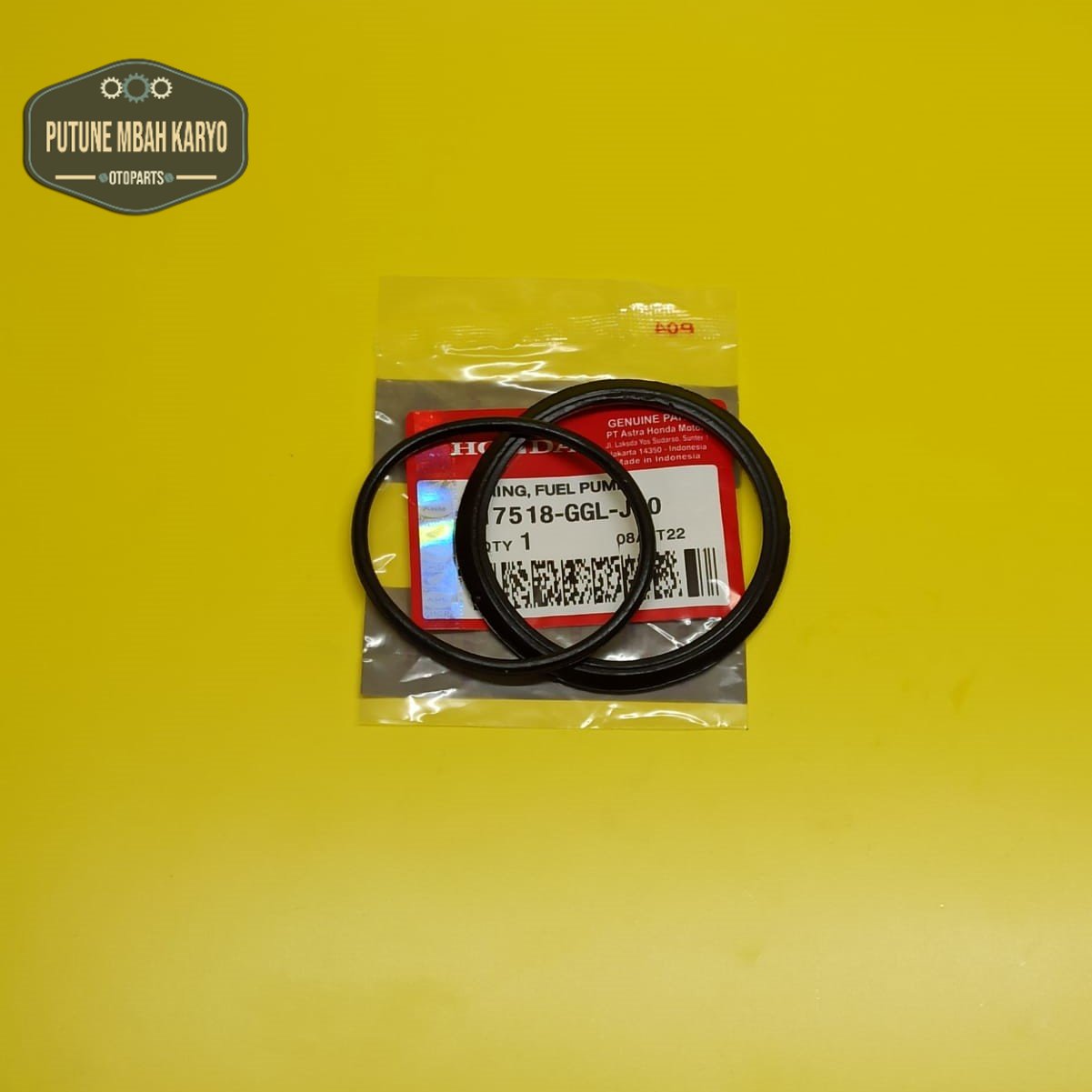 Seal Oring Fuel Pump Fuelpump Honda Beat FI Vario 125 Scoopy Spacy F1 Harga 6,354 rupiah*Gratis Ongkir