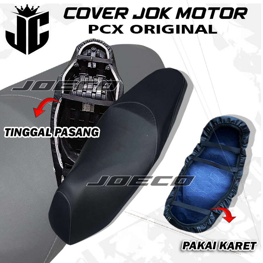 Original Pcx 150/160 Motorcycle Seat Cover Just Install It Thick Material-Pcx150-Pcx160-Sarungjok-Original Harga 75,000 rupiah*Gratis Ongkir