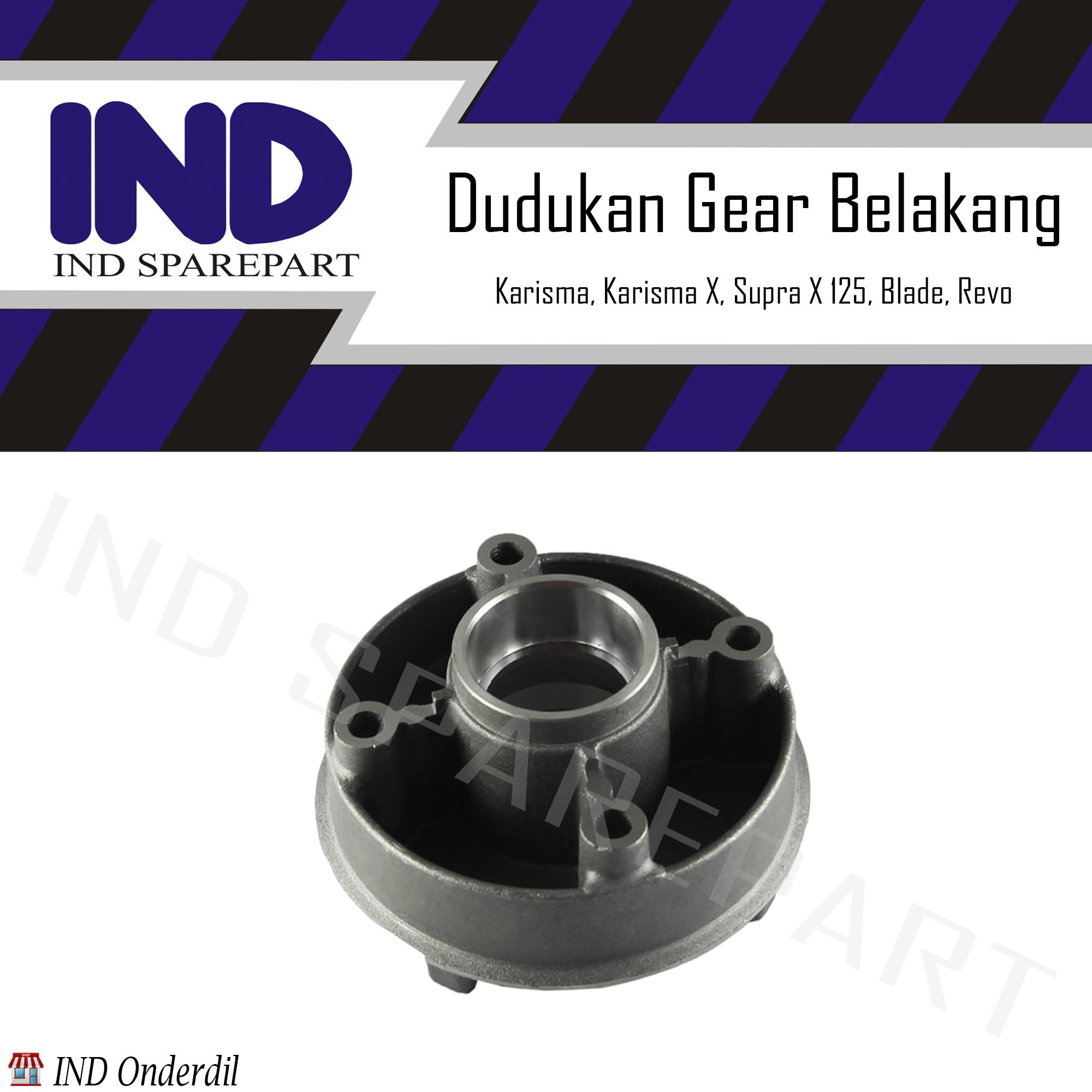 Dudukan Nap-Naf Gear-Gir Belakang Supra X 125 & Karisma & Blade & Revo & Karisma X Harga 65,460 rupiah*Gratis Ongkir