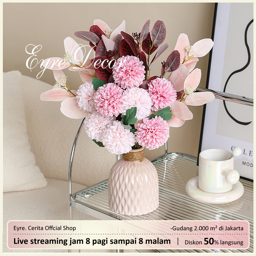 Jane Scandinavian ceramic vase arrangement home living room table flower arrangement water culture cul…