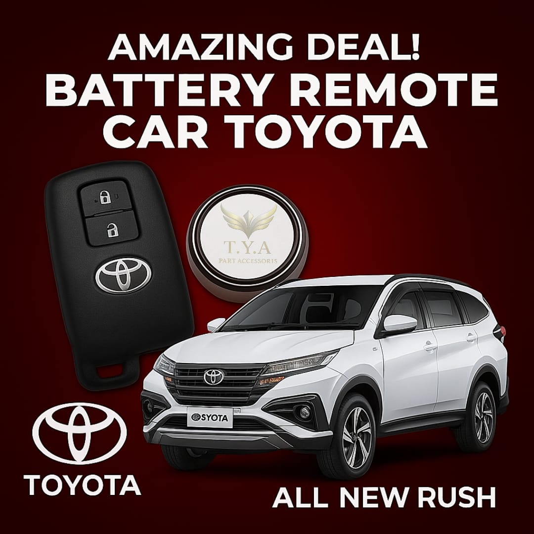 Original Toyota All New Rush Smart Key Remote Battery Harga 15,500 rupiah*Gratis Ongkir