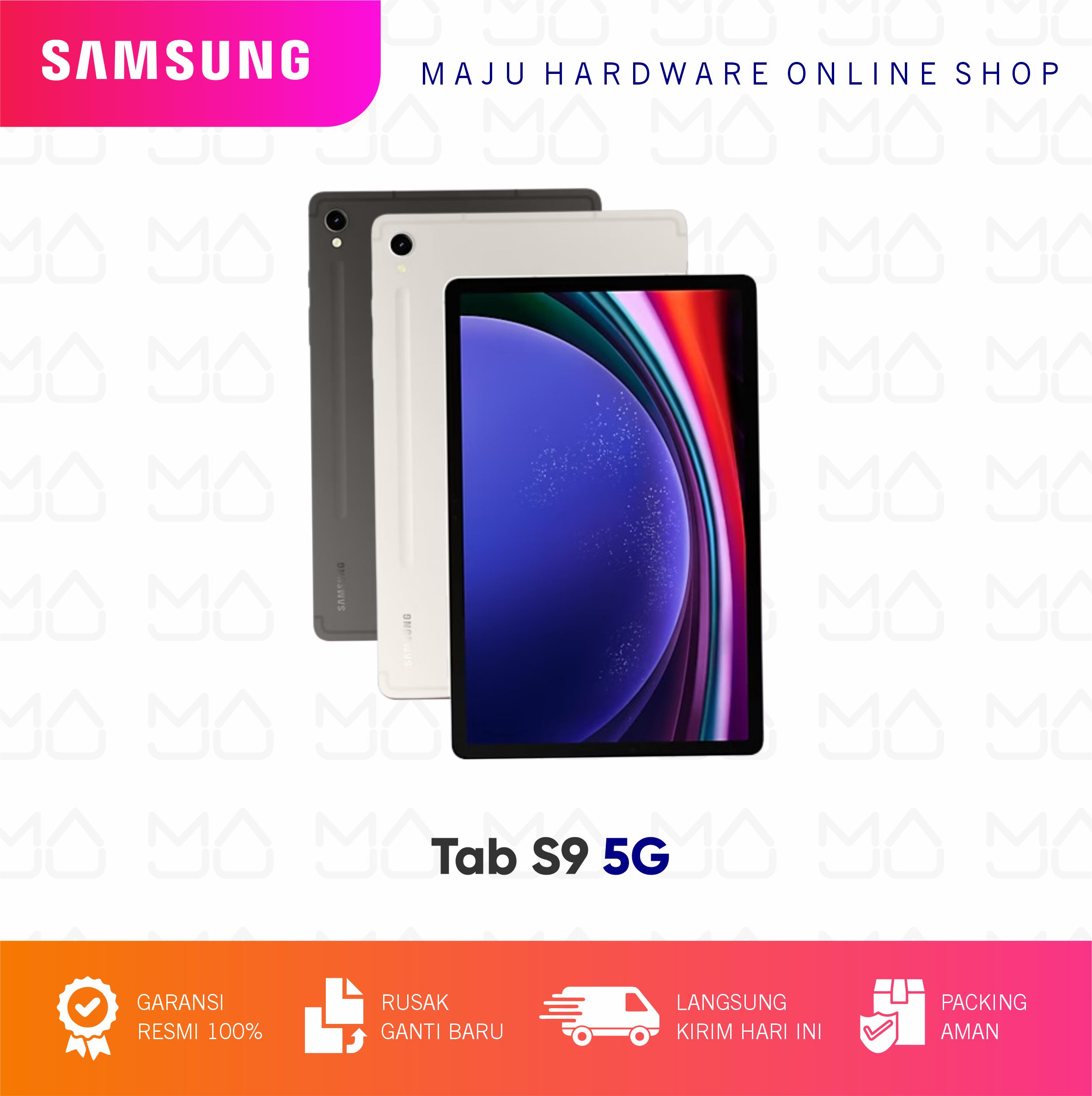 Samsung Galaxy Tab S9 5G 8/128GB Garansi Resmi Harga  13,999,000 Ringgit*Penghantaran Percuma