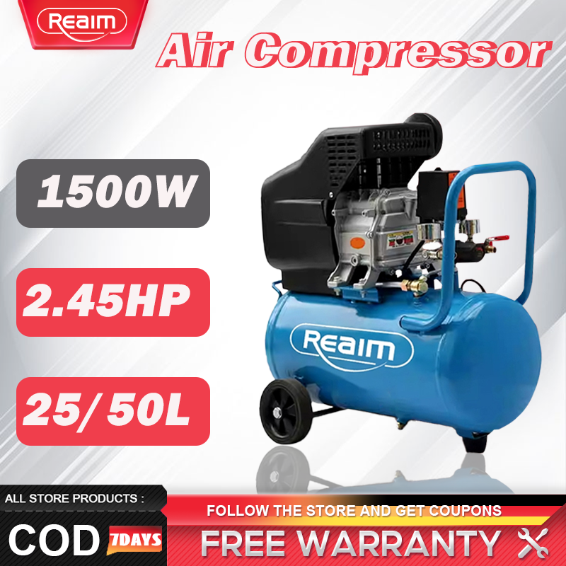 Aim electric wind compressor machine 2.45hp wind compressor 50L compressor direct connected electric wind compressor Harga 1,519,000 rupiah*Gratis Ongkir