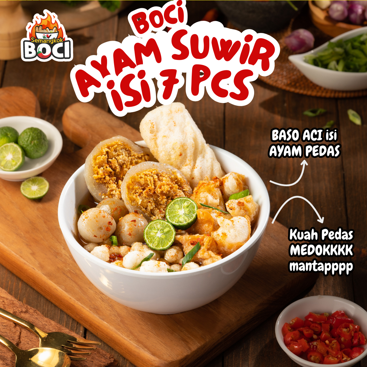 12 Bungkus Mix Baso Aci isi 6 pcs X Seblak Instan isi 6 pcs