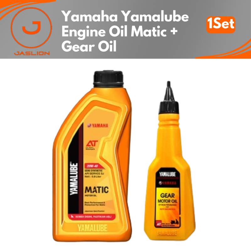 20w-40 800ml Yamalube engine Matic motor oil package plus oil drive gear Harga 90,000 Ringgit*Penghantaran Percuma