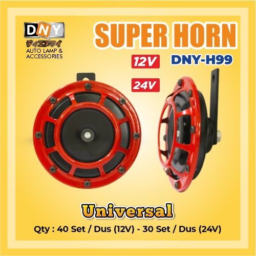 KLAKSON HORN UNIVERSAL DNY-H99 Harga 47,571 Ringgit*Penghantaran Percuma