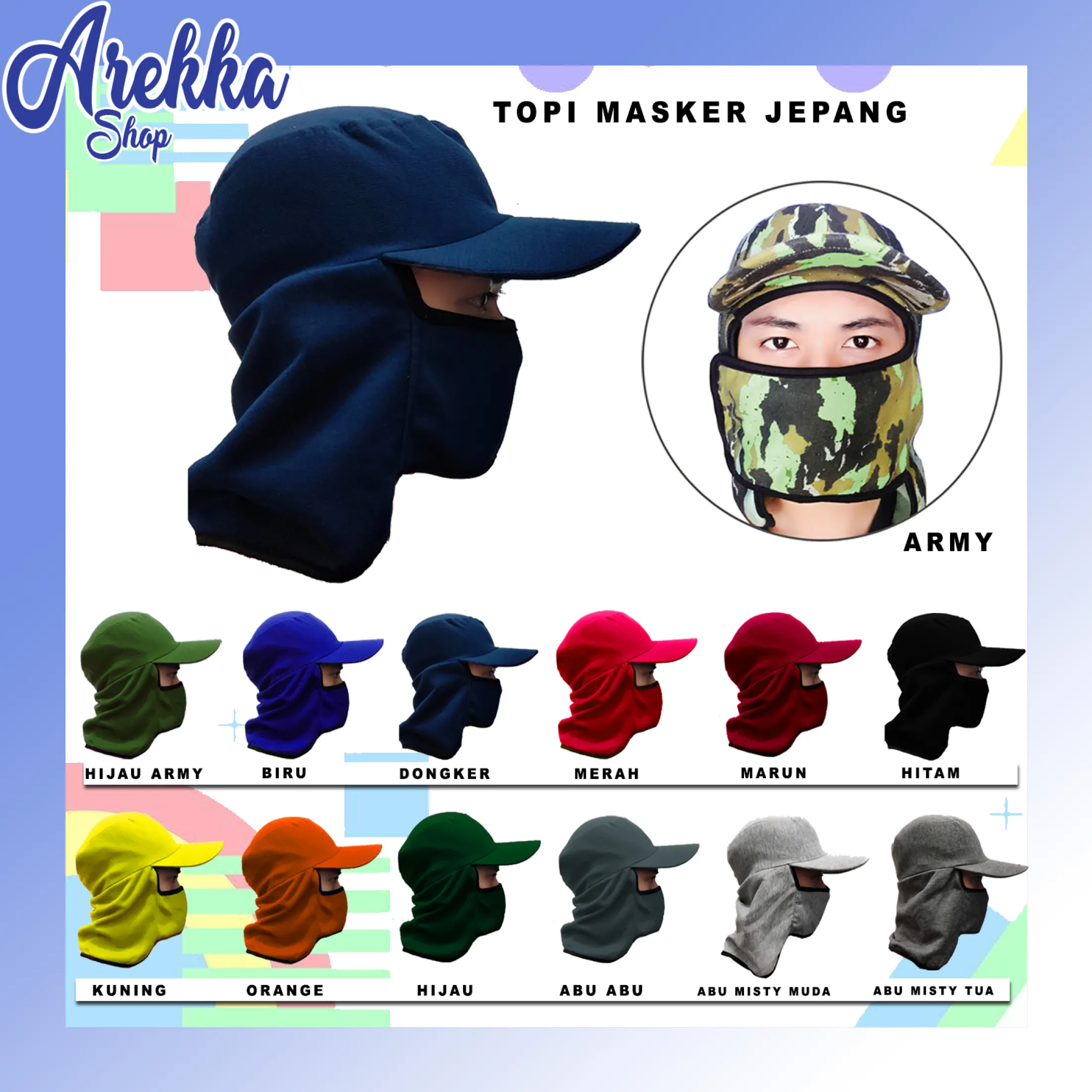 Topi Jepang Topi Masker Jepang Topi Mancing Topi Kerja Proyek Topi Gunung Lazada Indonesia